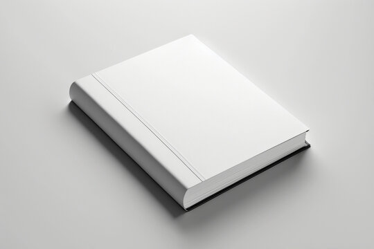Mockup Blank Cover Of Book, Notebook, Booklet, Magazine, Brochure. Mock Up . AI generated.