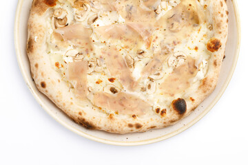 White pizza 