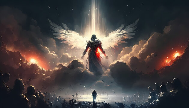 Divine Presence: Exploring God, Jesus, the Holy Spirit, and Angels, AI Generative