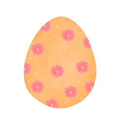 Watercolor Easter eggs