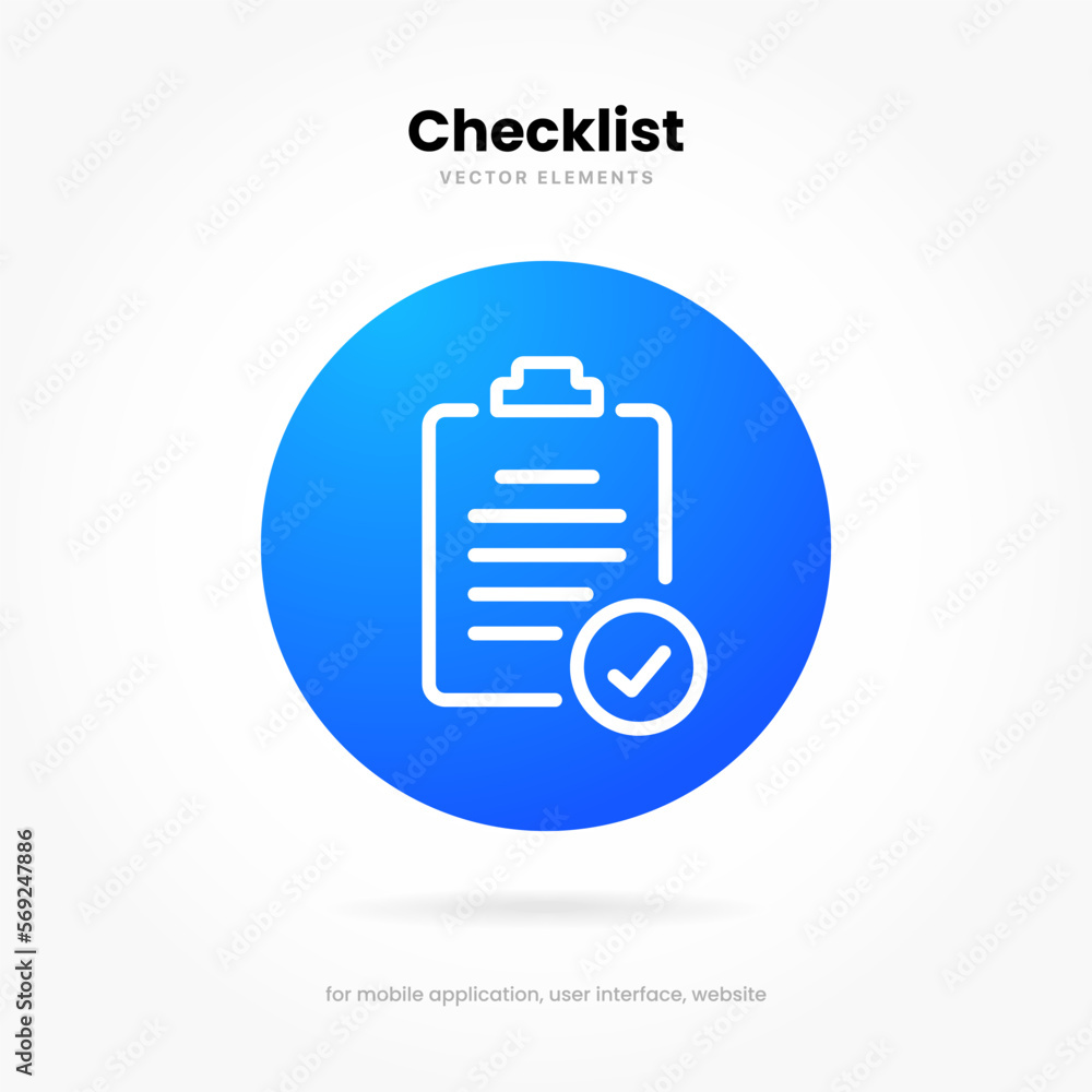 Poster tasks clipboard icon. task done sign. approved document icon. project completed. check mark sign. wo