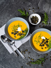 Möhrensuppe Carrot soup Suppe Gemüse