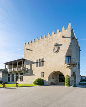 Fortaleza de Monterreal, en Baiona (Galicia, Espa&ntilde;a)