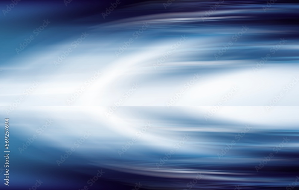Aufkleber blue gradient white light abstract background blurred with effect halftone graphic motion. used for 