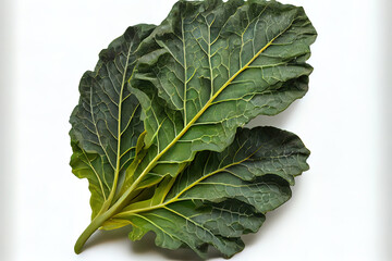 Healthy One natural Collard Greens. Generative Ai