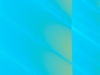 Diagonal light stripes, on a turquoise background