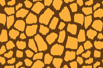 Giraffe skin seamless pattern