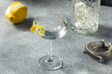 Boozy Refreshing Gin Turf Club Martini