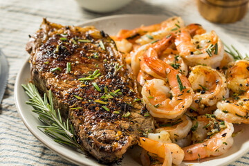 Hearty Homemade Surf and Turf
