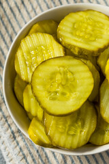Homemade Preserved Dill PIckle Slices