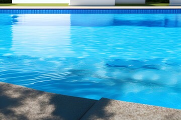 swimming pool in hotel- Generative Ai