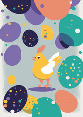 Set of Easter backgrounds.