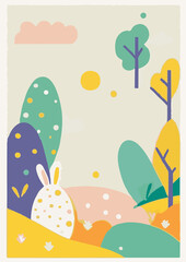 Set of Easter backgrounds.