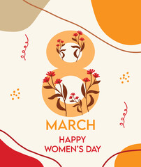Happy March 8 International Women's Day	