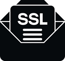 Mail SSL certificate icon simple vector. Web data. Safety network