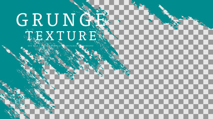 blue grunge texture on transparent background vintage pattern crack template