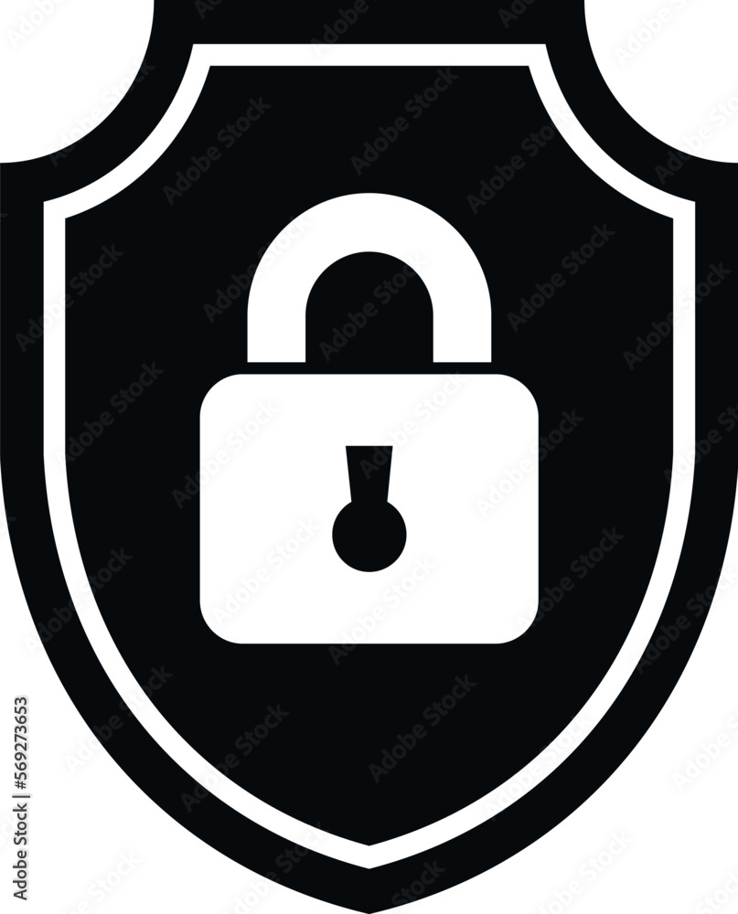 Poster best ssl certificate icon simple vector. secure data. safety network
