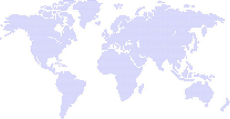 World map divided into countries. Continents and oceans, africa, antarctic, asia, europe, america, australia. PNG detailed map silhouette illustration