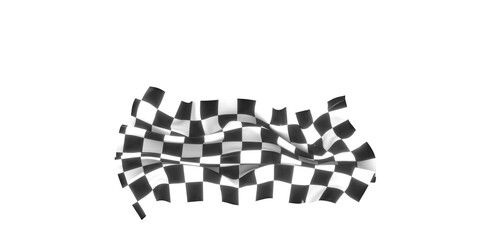 grid abstract background chess checkered flag finish line victory 3d rendering