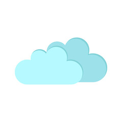 Cloud icon. Vector illustration