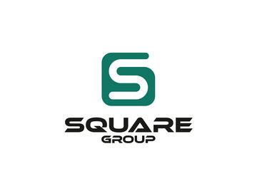 Square Group Logo | Letter SG Logo 
