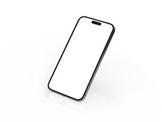 Modern frameless smartphone Mock up