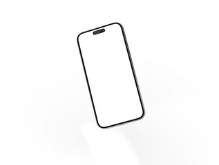 Modern frameless smartphone Mock up