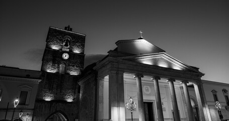 Isernia, Molise. The Cathedral of St. Peter the Apostle