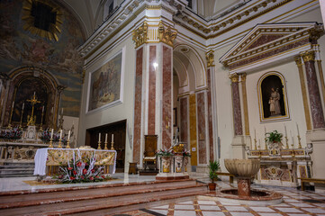 Isernia, Molise. The Cathedral of St. Peter the Apostle