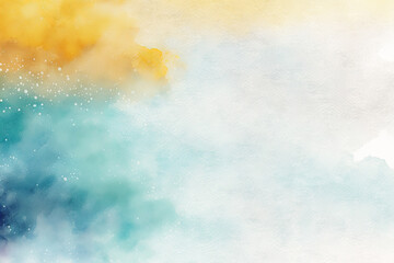 Abstract watercolor background. Paper texture. Colorful backdrop for cards, flyers and invitations. Generative AI