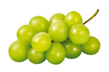 cacho de uvas verdes frescas 