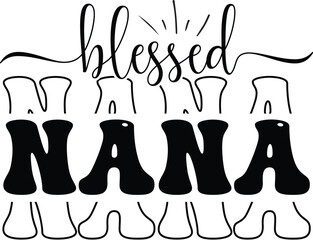 blessed nana SVG