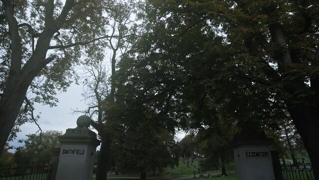 Smithfield cemetery entrance