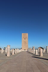 Rabat, Morocco, Torre Hasán