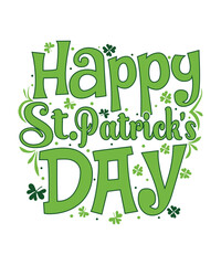 Fototapeta premium St Patrick's day vector design for T shirt print, vector, quotes vector design, Vector graphic.t-shirt, print, poster, banner, slogan, flyer, postcard,and other uses