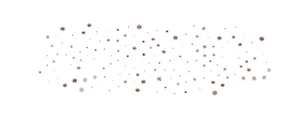 The winter background, falling snowflakes