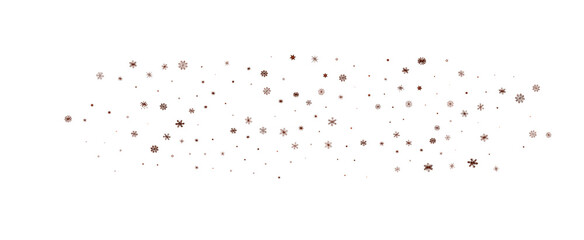 Winter christmas sky with falling snow