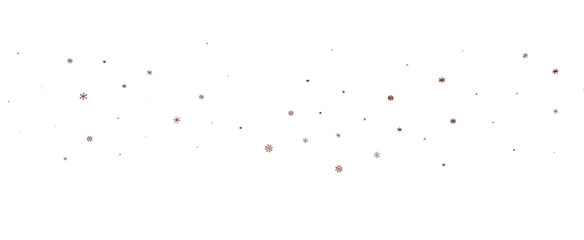 With Realistic Snowflakes Overlay On Light Silver Backdrop. Xmas Holidays