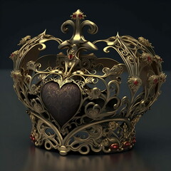 Golden Heart Crown