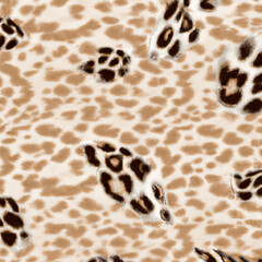 Snow Leopard style pattern 