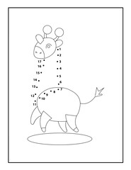 Cute Animal Activity Book For Kids