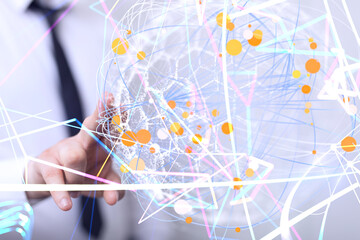 Futuristic wave, Futuristic data stream