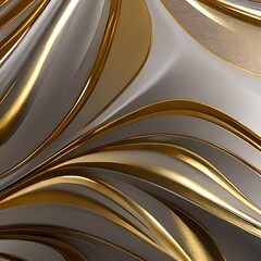 High resolution. Luxury abstract art Metallic technique, mixture of black, gray and gold. Imitation of metal cut, glowing golden veins. Tender and dreamy design.