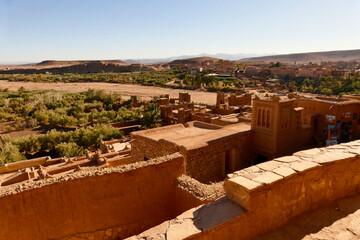 Sito storico Patrimonio Unesco, Ksar di Ait Ben Haddou, Oarzazate, Draa. provincia di Tafilalet , Marocco