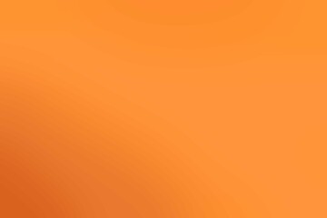 Abstract blurred beauty orange light gradient mesh studio background. Colorful smooth banner template. Easy editable illustration with no transparency used for display product, advertisement, website