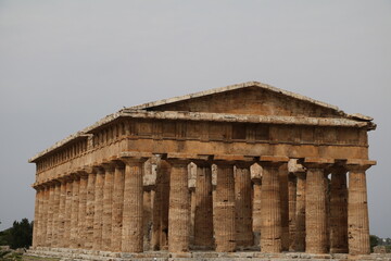 Temple of Poseidon in Paestum, Campania Italy © ClaraNila