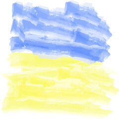 Yellow and Blue Watercolor Background for Textures Backgrounds Png