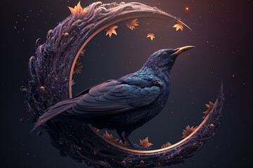 Spirit animal - Blackbird, Generative AI