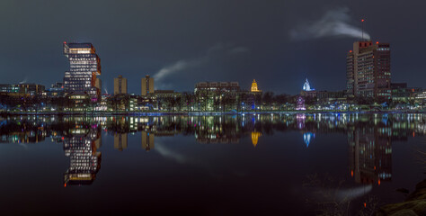 Fototapeta premium Boston at night