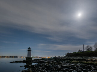 Fototapeta na wymiar Salem Lighthouse